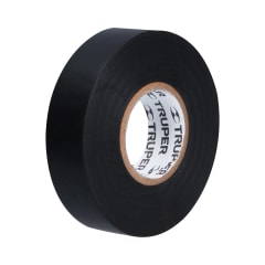Cinta aislante de 18 m x 19 mm negra Truper