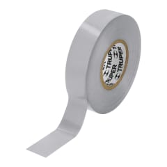 Cinta aislante de 18 m x 19 mm, gris, Truper 0