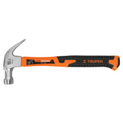 Martillo 16 oz uña curva, mango fibra de vidrio, Truper 0