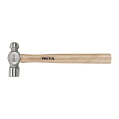 Martillo pulido de bola 24 oz mango madera, Pretul 0