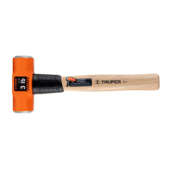 Comba octagonal 3 lb. mango de madera 12''. truper