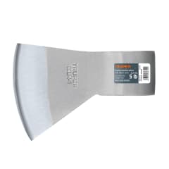 Hacha media labor ojo redondo 5 lb sin mango, Truper