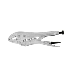 Alicate de presión 7'' mordaza curva. truper
