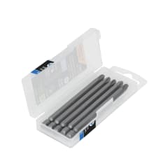 Estuche con 5 puntas de cruz PH3 largo 4´´, Truper Expert
