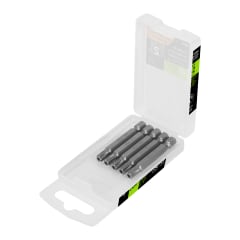 Estuche con 5 puntas torx T30 con seguro largo 2´´, Expert Truper