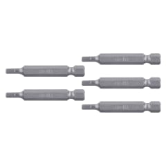 Estuche con 5 puntas hexagonales de 3 mm largo 2´´, Expert Truper 0