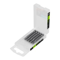 Estuche con 5 puntas hexagonales de 5 mm largo 2'', Expert Truper 0