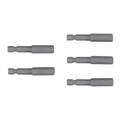 Estuche con 5 puntas hexagonales de 5/16mm largo 2´´, Expert Truper