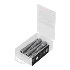 Estuche con 5 dados magnéticos de 5 mm largo 2´´, Expert Truper