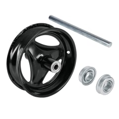 Juego de aro eje y baleros para carretillas Truper 0