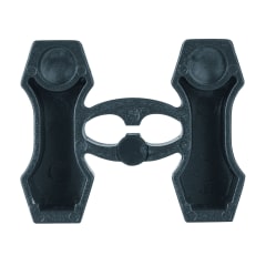 Bases de repuesto para riel de cortapisos CAZ60BX, 2 pzas Truper 0