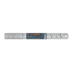 Regla 30 cm de acero inoxidable Truper 0