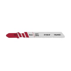 Blíster con 5 hojas de sierra 18 DPP zanco ´´T´´ corte recto metal Truper