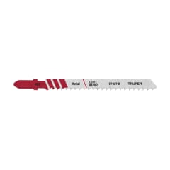 Blíster con 5 hojas de sierra 8 DPP zanco ´´T´´ corte recto metal Truper