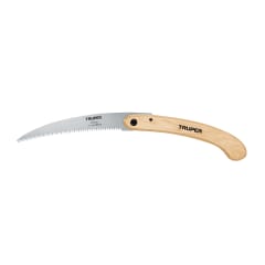 SERRUCHO PLEGABLE DE PODA HOJA CURVA 10' MANGO MADERA TRUPER