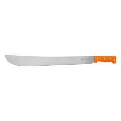 Machete estándar 22´´ cacha naranja remachada, Truper