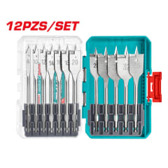 Jgo x12pcs broca paleta para madera Total 0