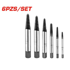 Jgo x 6 pcs broca extractor de perno industrial Total