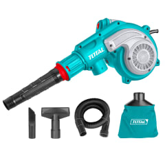 Sopladora aspiradora 800w + accesorios total 0