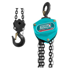 Tecle Pesado 3 tonelada 3 metros Doble Cadena Total 0
