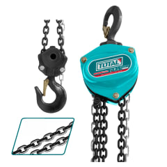 Tecle Pesado 5 tonelada 3 metros Doble Cadena Total 0