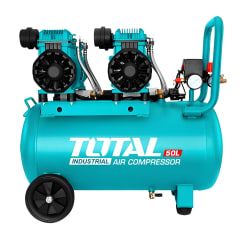 Compresora de Aire Silenciosa 50 Litros 3.2Hp Total