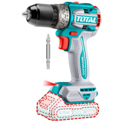 Taladro atornillador 60nm chuck metálico 20v Total