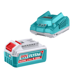 Bateria 4ah + cargador rapido Total