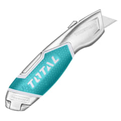 Cutter navaja retractil 19x61mm pesado Total