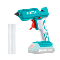 PISTOLA DE SILICONA CALIENTE 20V INALÁMBRICA TOTAL