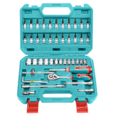 Juego de 46 herramientas mixtas ¼