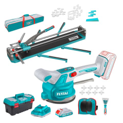 Cortador de Mayolica 120cm + Vibrador de Mayolica 50kg 20v Total 0