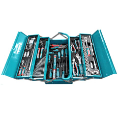 Set de Herramientas Manuales 108pcs con Maletin Total 0