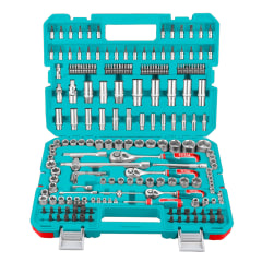 Set x 201pcs llaves, dados y chicharras, maleta Total 0