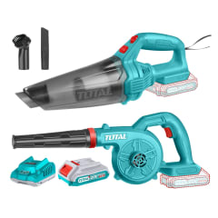 Combo Sopladora + Aspiradora incluye batería y cargador Total 0