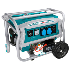 Generador gasolinero 3500w con arrancador eléctrico industrial Total 0