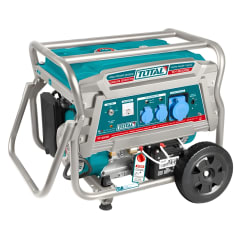 Generador gasolinero 9000w con arrancador electrico industrial Total
