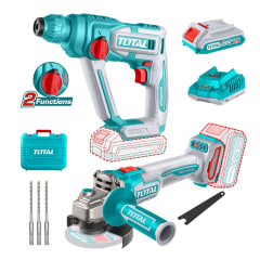 Rotormartillo sds 20v con bateria y cargador + Amoladora angular 4 ½