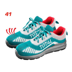 BOTAS SEGURIDAD RESPIRABLE SB PUNTA ACERO SUELA PU DOBLE DENSIDAD talla 41 1