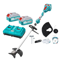 Guadaña inalámbrica + 2 baterías 4ah y cargador Total 0