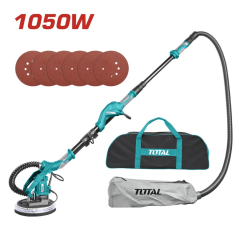 Lijadora de pared y techo drywall 1050w Total