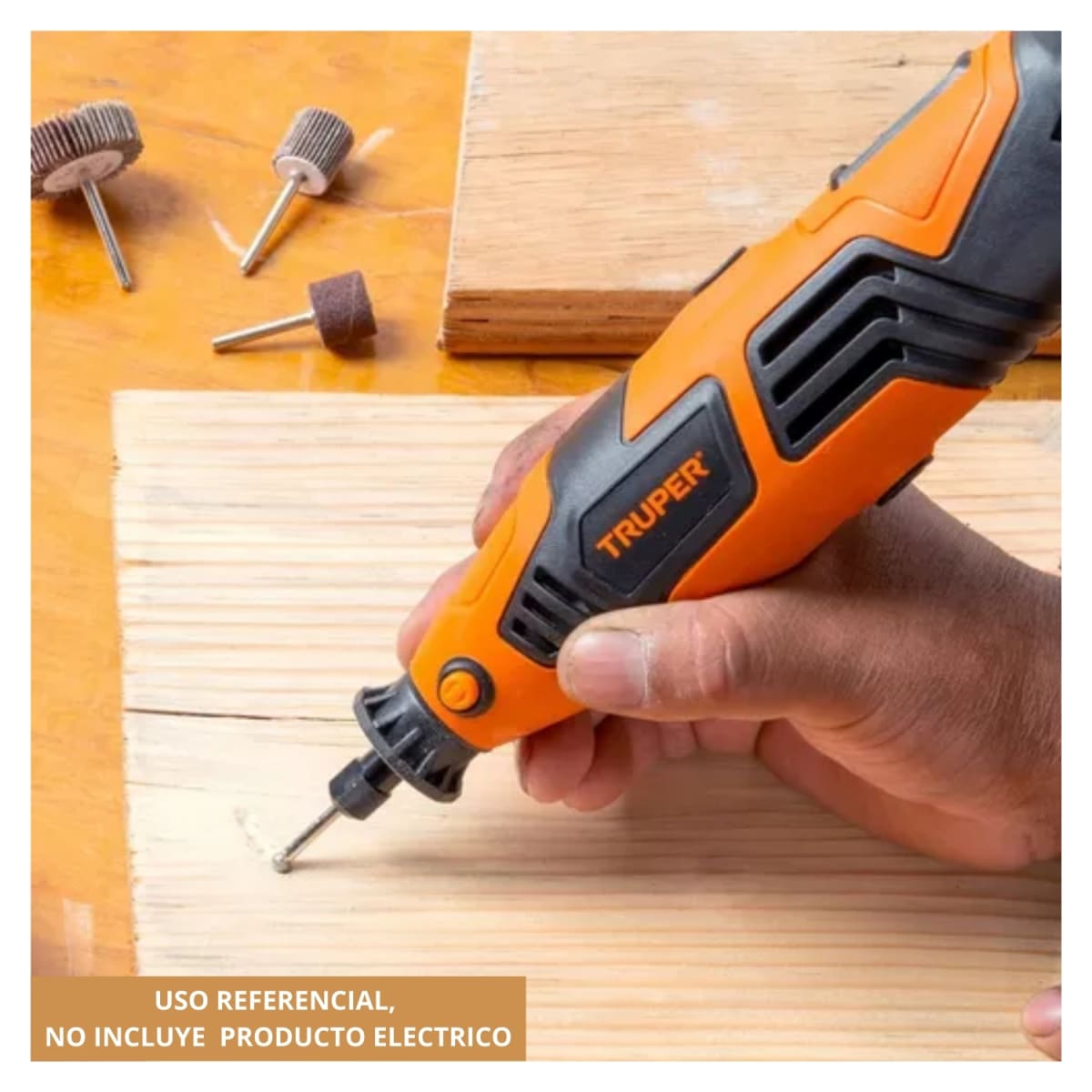 Kit con 276 accesorios para mini rectificadora Truper6