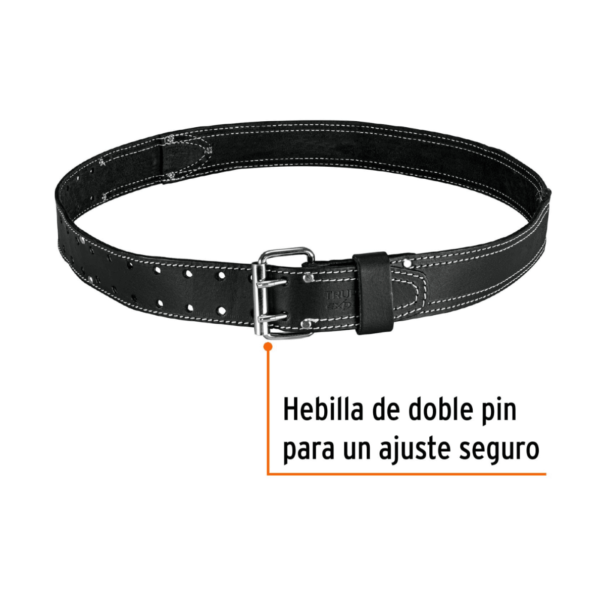 Cinturón de cuero para portaherramientas Truper Expert2