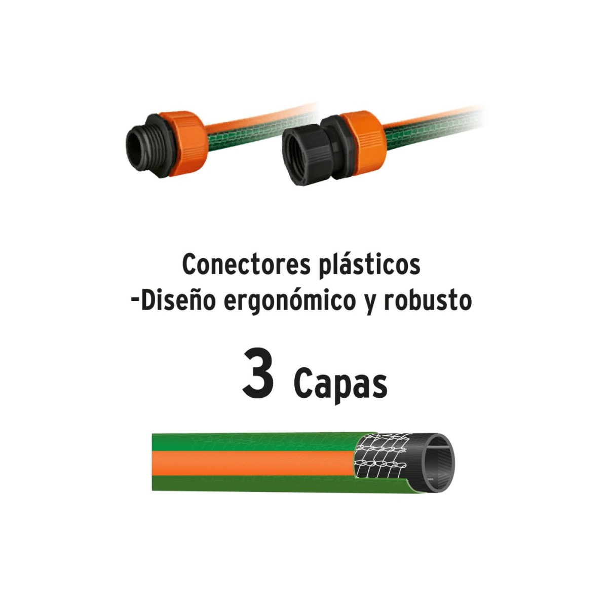 Hidrolavadora 1500 Psi Truper + Manguera 10m y Cepillo giratorio Total8