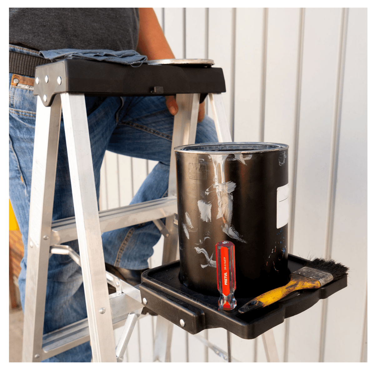 Escalera Tipo Tijera 6 Peldaños Soporta 150 Kg Truper11