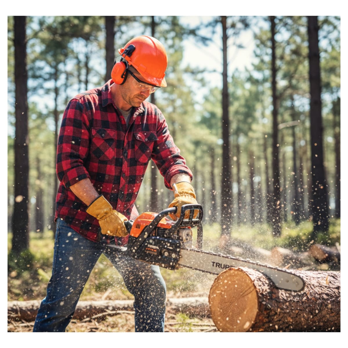 Motosierra 50 cc a gasolina 18