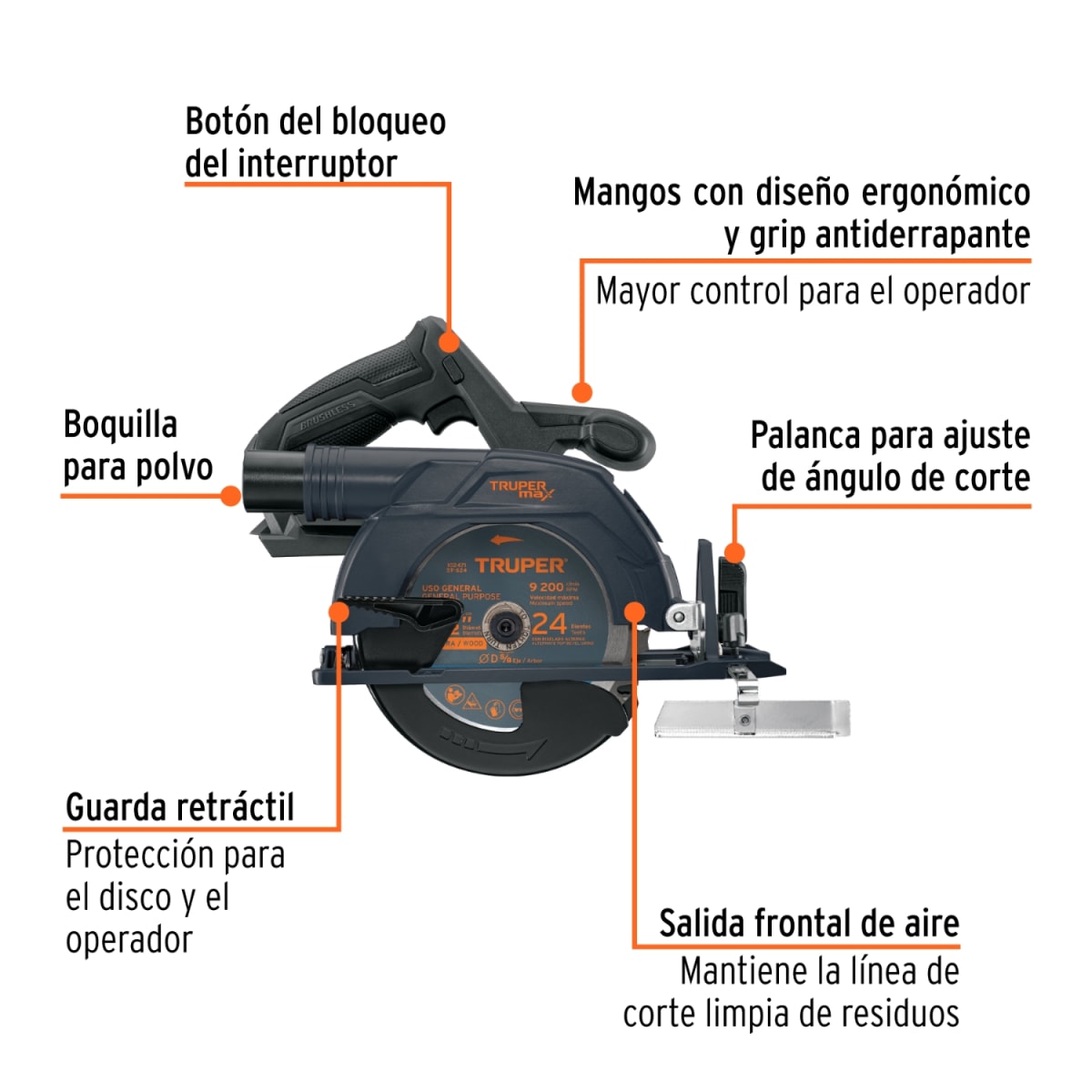 Sierra circular 6-1/2