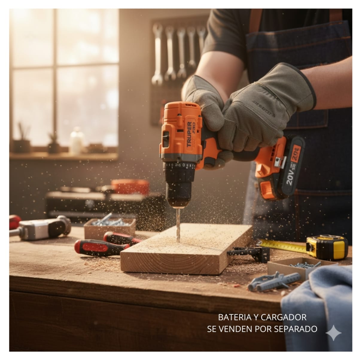 Taladro Atornillador 20V (Solo cabezal) Truper3