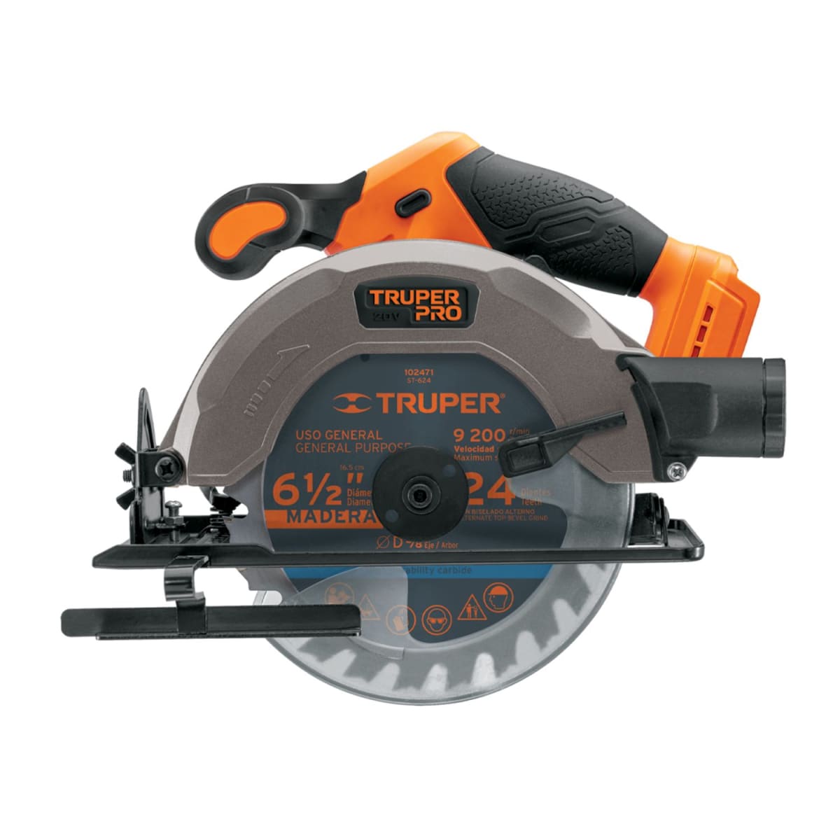 Sierra Circular 6 1/2 20V (Solo cabezal) Truper1