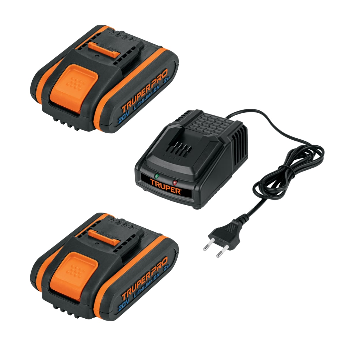 Sierra Sable 20V + 2 Bateria 2Ah + Cargador Truper5